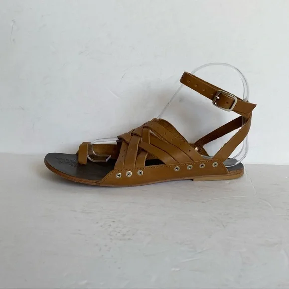 Free People Tan Strappy Sandals - Picture 11 of 11